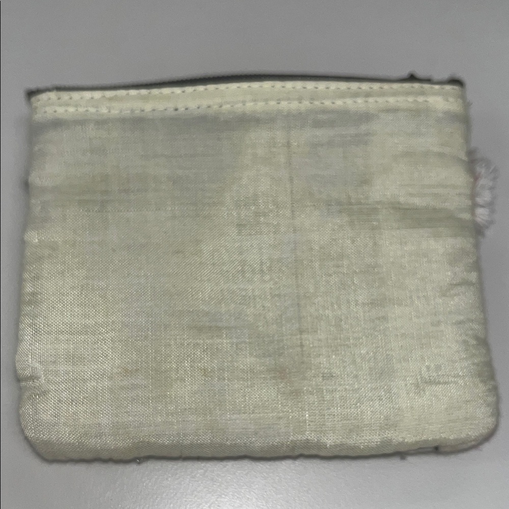 Source Unknown Multicolor Floral Sequin Pouch / C… - image 4